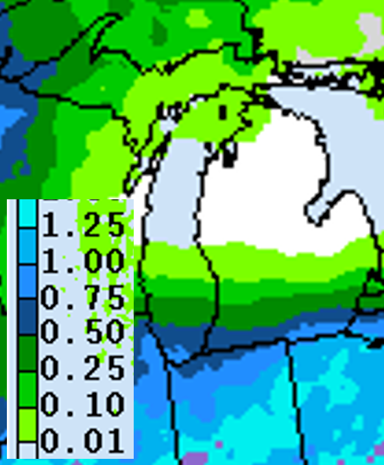 Precipitation forecast for May 5-12.